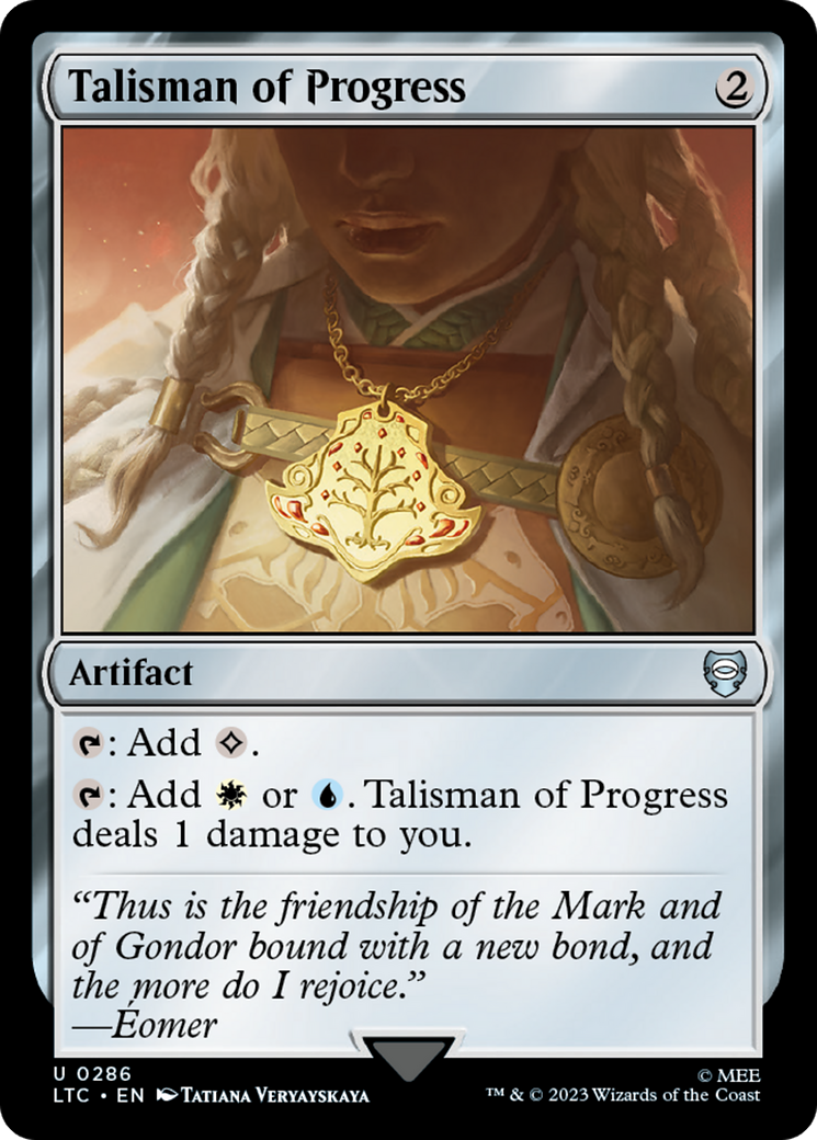 Talisman of Progress [The Lord of the Rings: Tales of Middle-Earth Commander] | The CG Realm