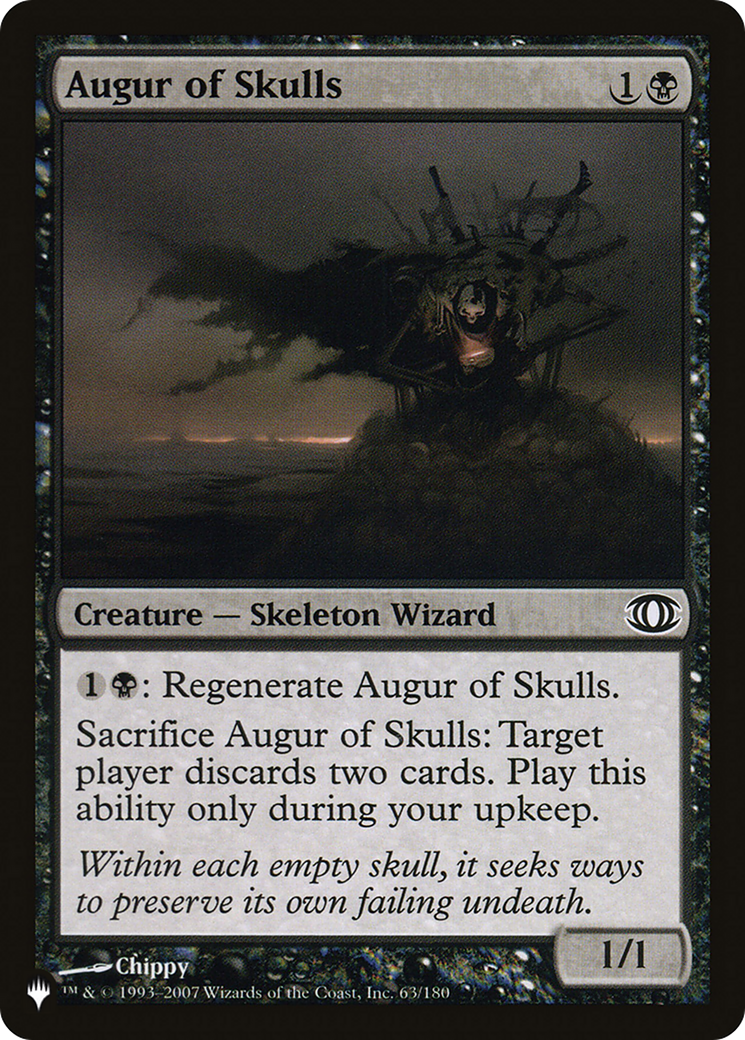 Augur of Skulls [The List Reprints] | The CG Realm