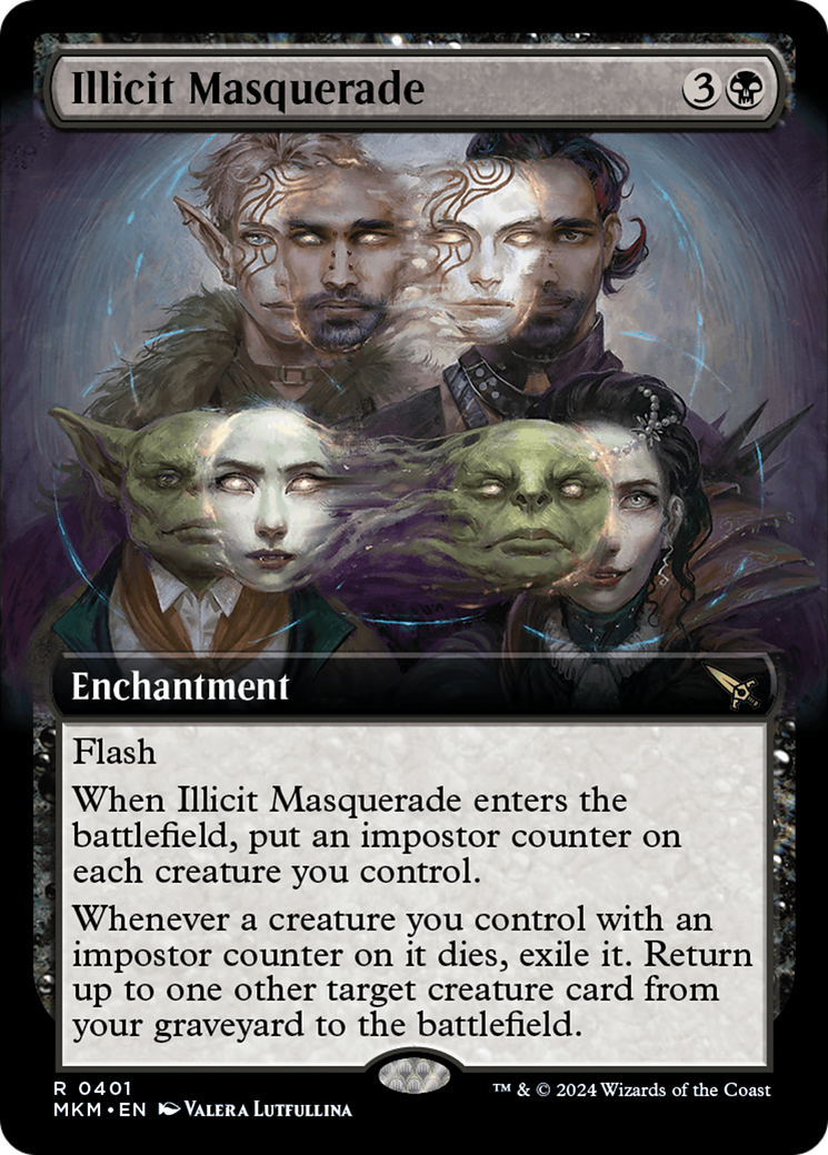 Illicit Masquerade (Extended Art) [Murders at Karlov Manor] | The CG Realm