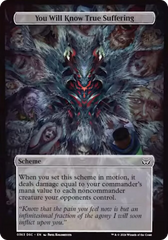 You Will Know True Suffering (Full Art) [Duskmourn: Archenemy] | The CG Realm