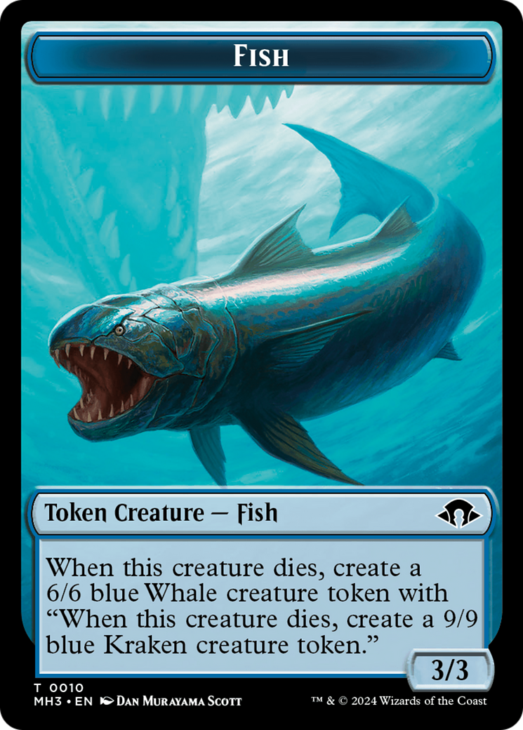 Servo // Fish Double-Sided Token [Modern Horizons 3 Tokens] | The CG Realm