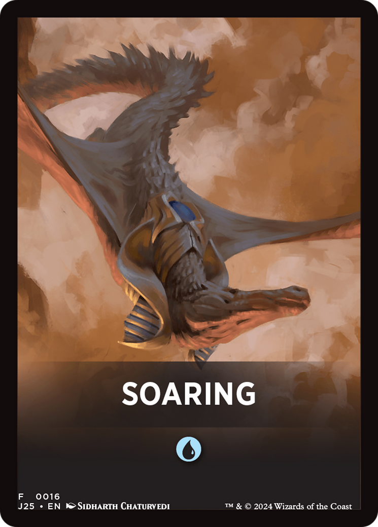 Soaring Theme Card [Foundations Jumpstart Front Cards] | The CG Realm