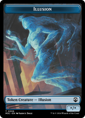 Illusion // Servo Double-Sided Token [Modern Horizons 3 Commander Tokens] | The CG Realm