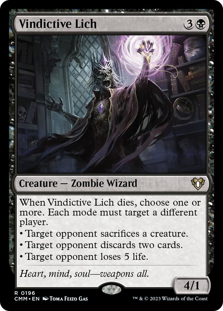 Vindictive Lich [Commander Masters] | The CG Realm