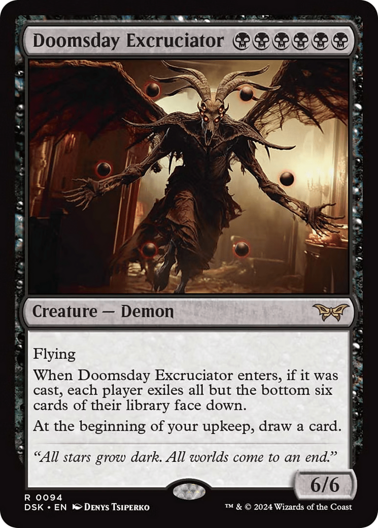 Doomsday Excruciator [Duskmourn: House of Horror] | The CG Realm