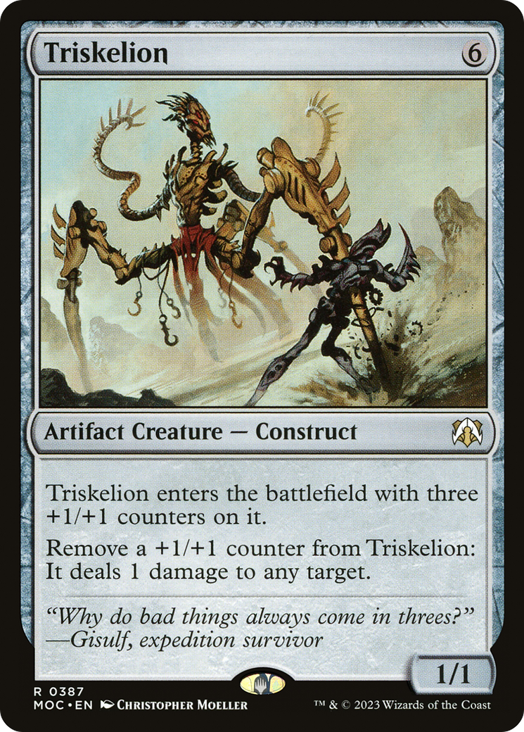 Triskelion [March of the Machine Commander] | The CG Realm