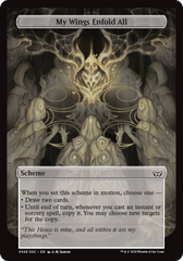 My Wings Enfold All (Full Art) [Duskmourn: Archenemy] | The CG Realm