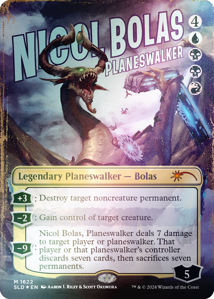 Nicol Bolas, Planeswalker (Rainbow Foil) [Secret Lair Drop Series] | The CG Realm