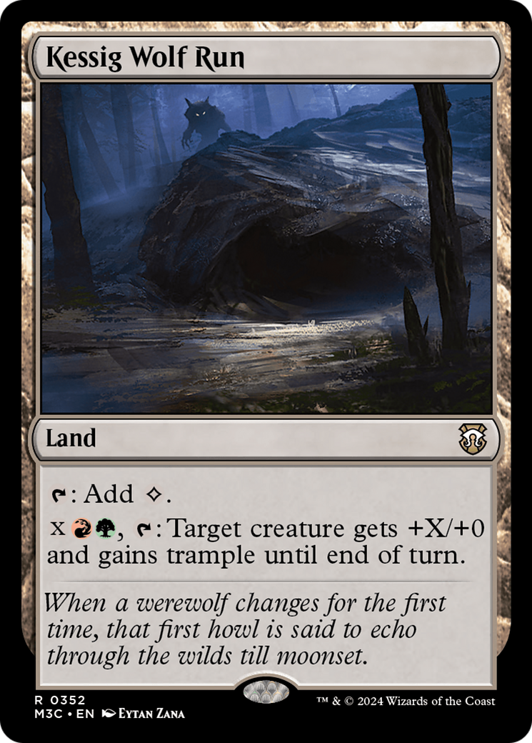 Kessig Wolf Run (Ripple Foil) [Modern Horizons 3 Commander] | The CG Realm