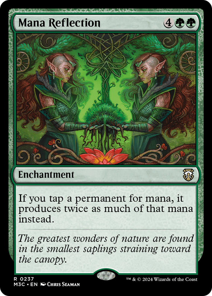 Mana Reflection (Ripple Foil) [Modern Horizons 3 Commander] | The CG Realm