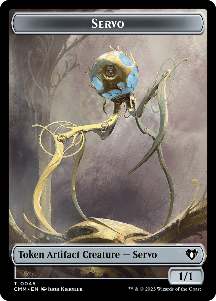 Servo Token [Commander Masters Tokens] | The CG Realm