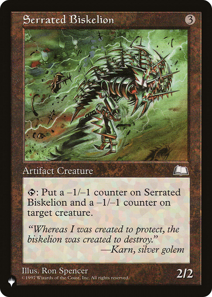 Serrated Biskelion [The List] | The CG Realm