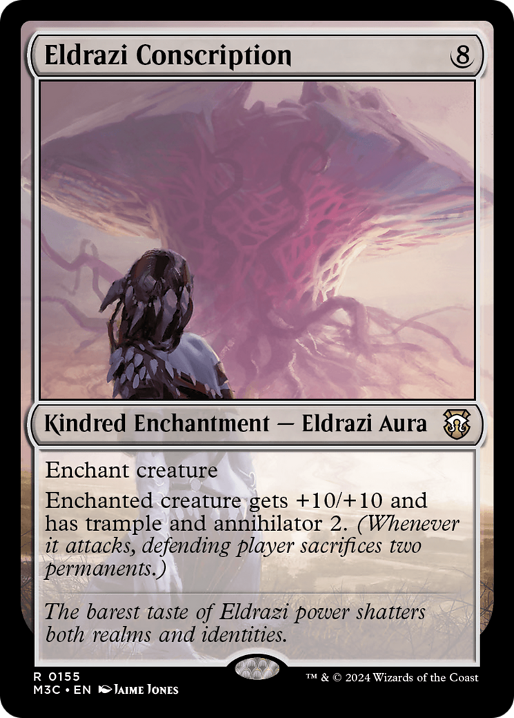 Eldrazi Conscription (Ripple Foil) [Modern Horizons 3 Commander] | The CG Realm