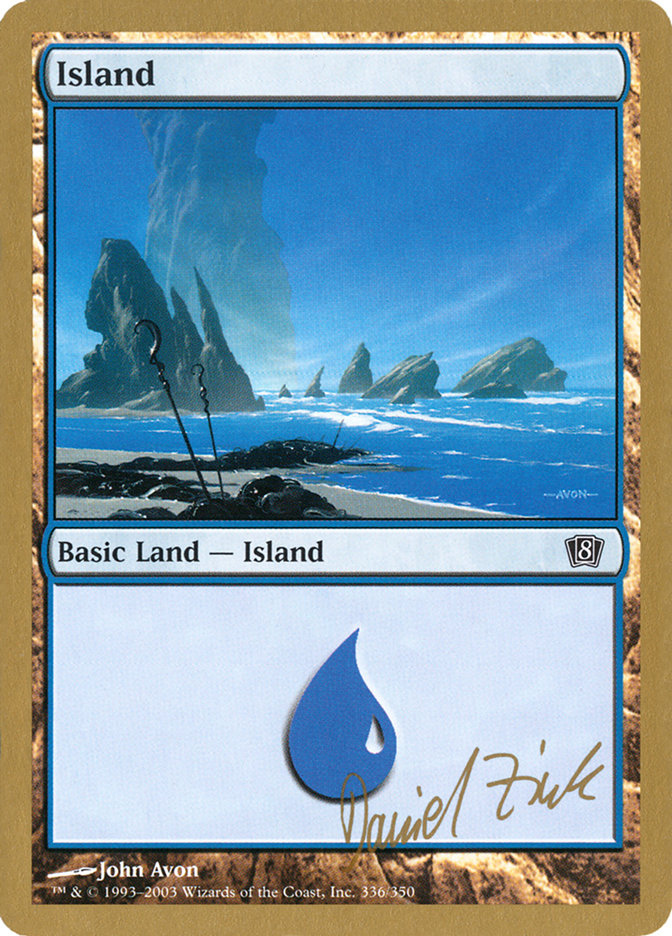 Island (dz336) (Daniel Zink) [World Championship Decks 2003] | The CG Realm