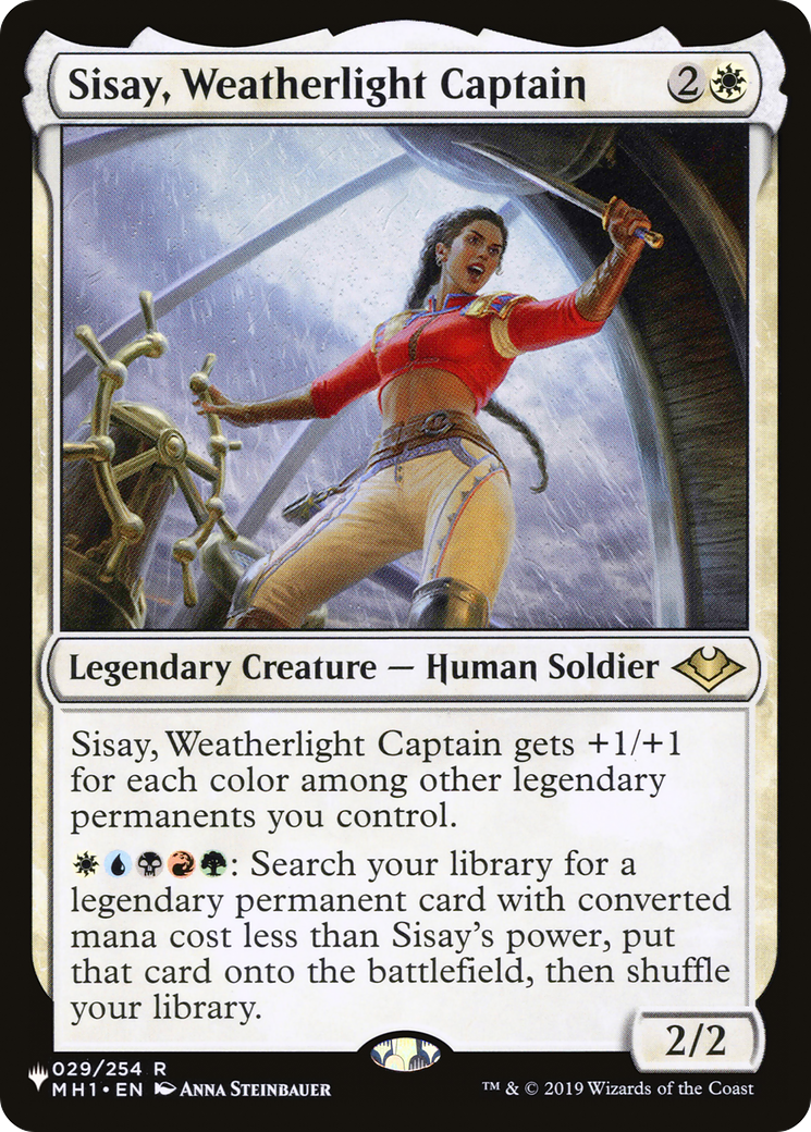 Sisay, Weatherlight Captain [Secret Lair: From Cute to Brute] | The CG Realm