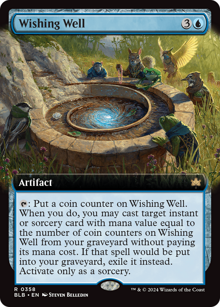 Wishing Well (Extended Art) [Bloomburrow] | The CG Realm