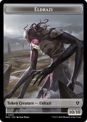 Eldrazi // Tiny Double-Sided Token [Murders at Karlov Manor Commander Tokens] | The CG Realm