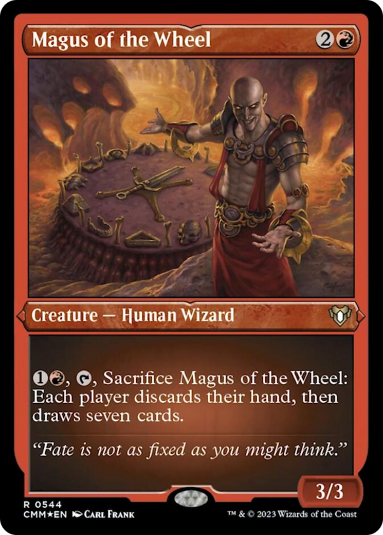 Magus of the Wheel (Foil Etched) [Commander Masters] | The CG Realm