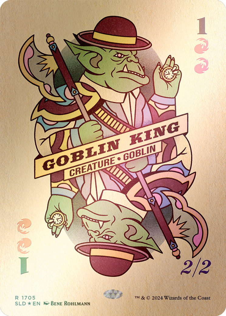 Goblin King (1705) (Rainbow Foil) [Secret Lair Drop Series] | The CG Realm