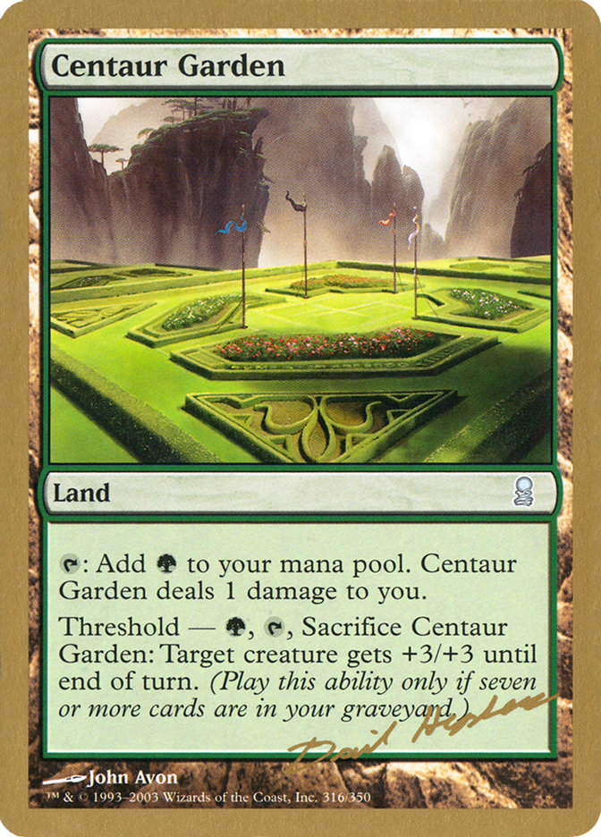 Centaur Garden (Dave Humpherys) [World Championship Decks 2003] | The CG Realm