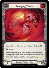 Emerging Power (Red) [U-WTR069] (Welcome to Rathe Unlimited)  Unlimited Rainbow Foil | The CG Realm