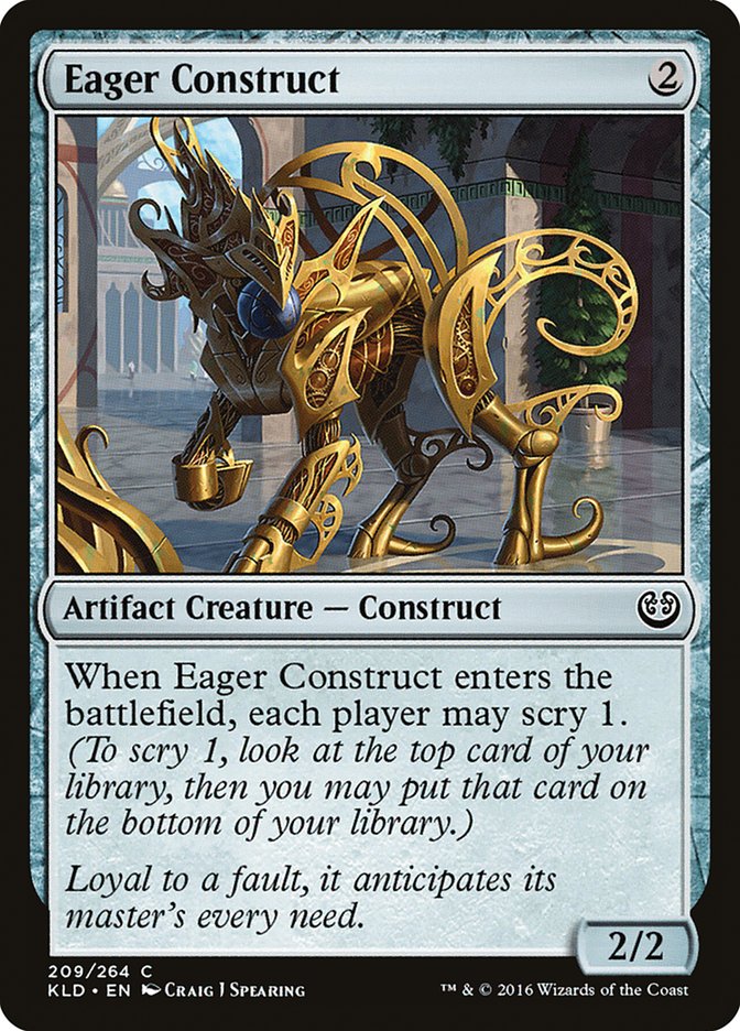 Eager Construct [Kaladesh] | The CG Realm