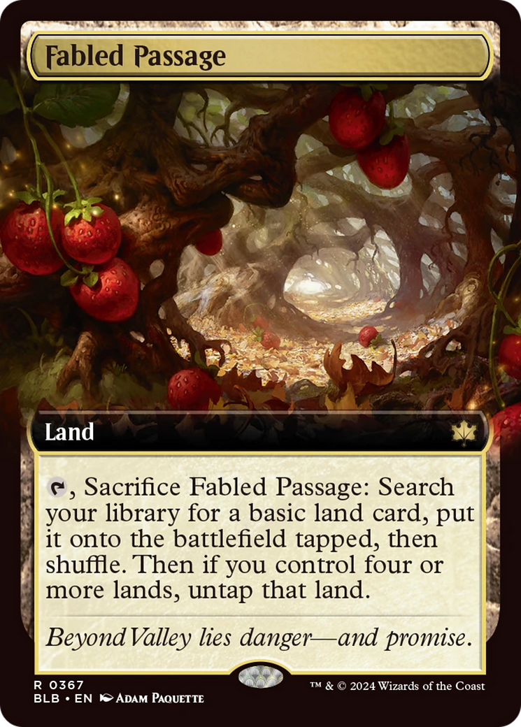 Fabled Passage (Extended Art) [Bloomburrow] | The CG Realm