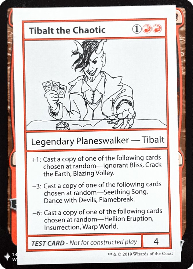 Tibalt the Chaotic [Mystery Booster Playtest Cards] | The CG Realm