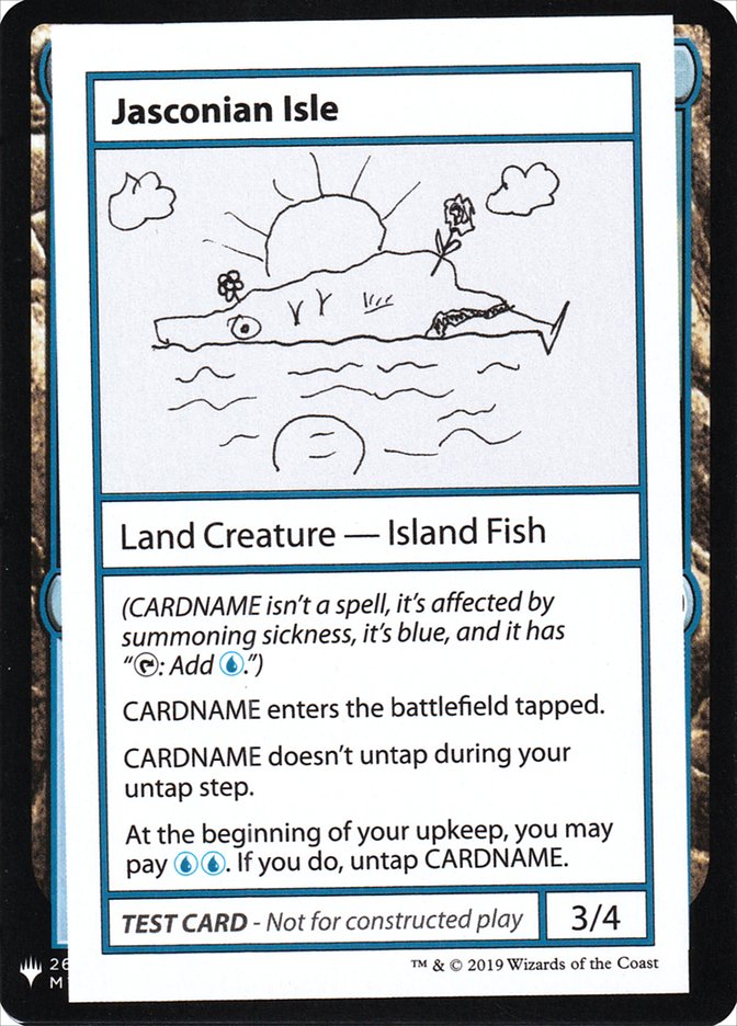 Jasconian Isle [Mystery Booster Playtest Cards] | The CG Realm