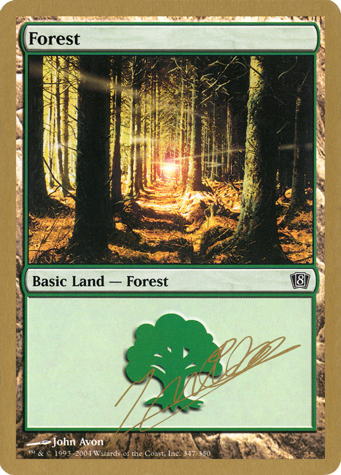 Forest (jn347) (Julien Nuijten) [World Championship Decks 2004] | The CG Realm