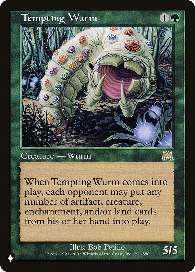 Tempting Wurm [The List] | The CG Realm