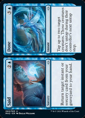 Said // Done [Modern Horizons 2] | The CG Realm