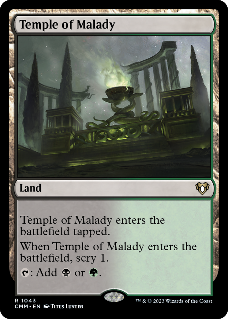 Temple of Malady [Commander Masters] | The CG Realm