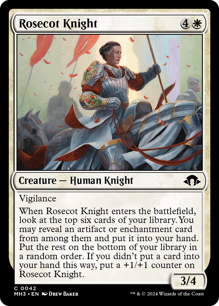 Rosecot Knight [Modern Horizons 3] | The CG Realm