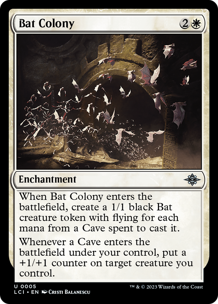 Bat Colony [The Lost Caverns of Ixalan] | The CG Realm