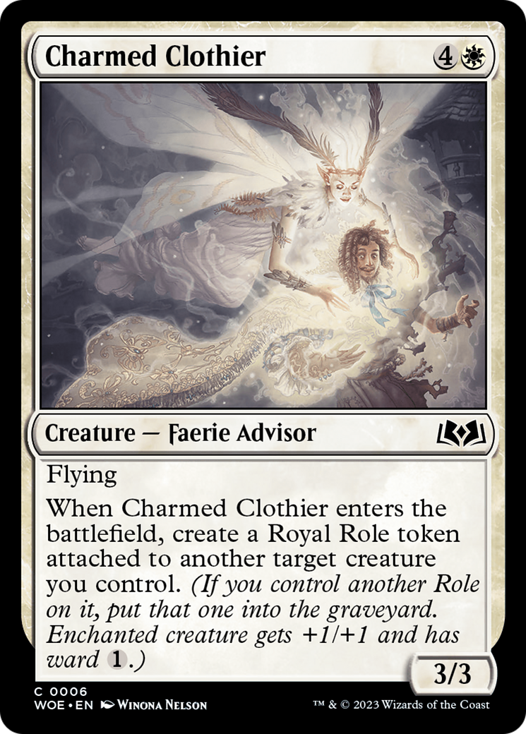 Charmed Clothier [Wilds of Eldraine] | The CG Realm