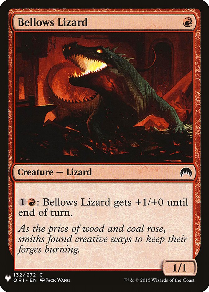 Bellows Lizard [Mystery Booster] | The CG Realm