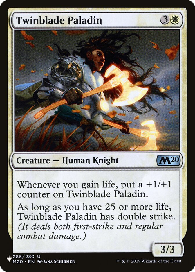 Twinblade Paladin [The List] | The CG Realm