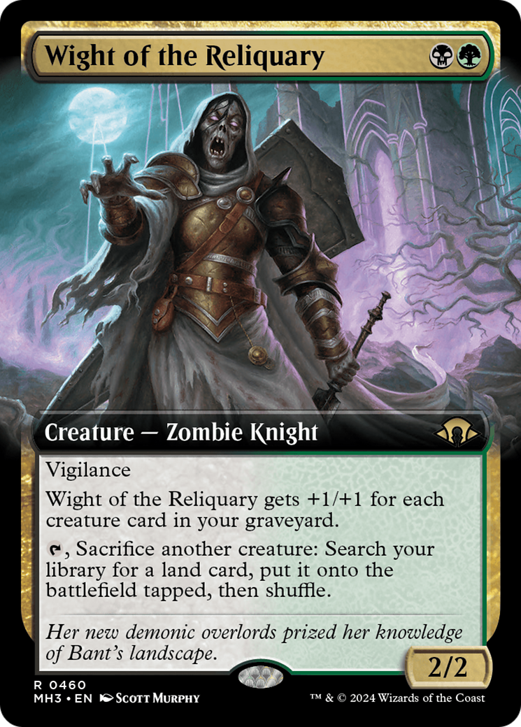 Wight of the Reliquary (Extended Art) [Modern Horizons 3] | The CG Realm