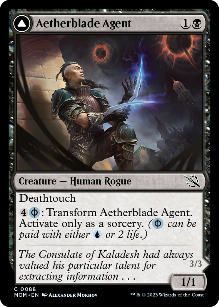 Aetherblade Agent // Gitaxian Mindstinger [March of the Machine] | The CG Realm