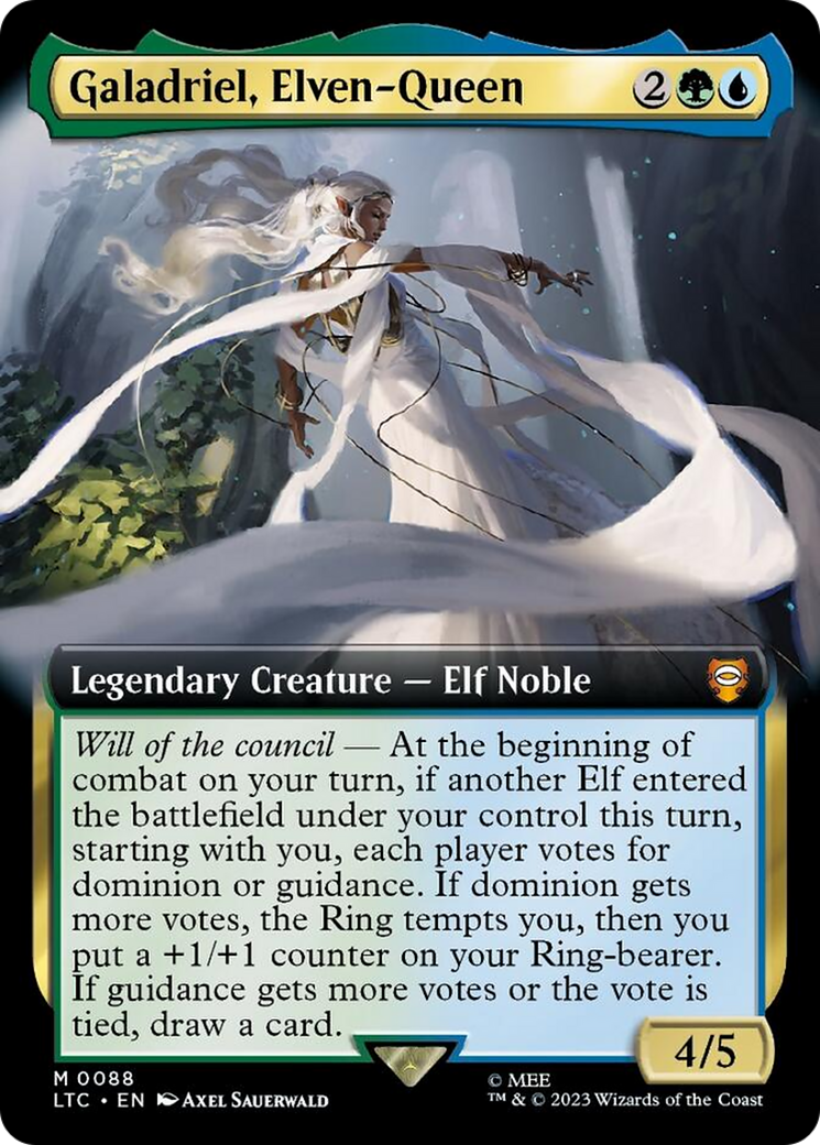 Galadriel, Elven-Queen (Extended Art) [The Lord of the Rings: Tales of Middle-Earth Commander] | The CG Realm