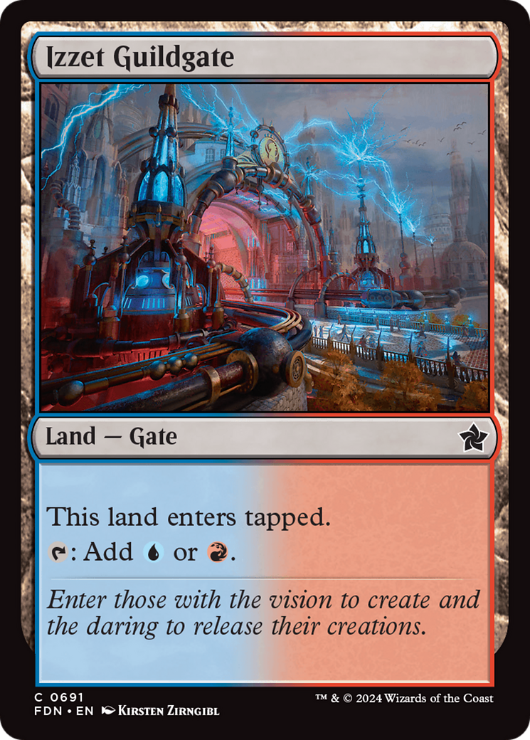 Izzet Guildgate [Foundations] | The CG Realm