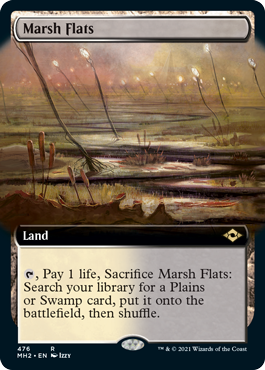 Marsh Flats (Extended Art) [Modern Horizons 2] | The CG Realm