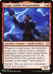 Toggo, Goblin Weaponsmith [The List Reprints] | The CG Realm