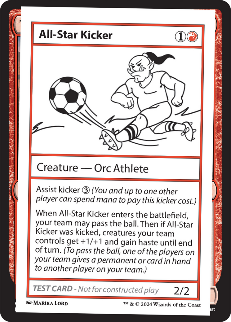 All-Star Kicker [Mystery Booster 2 Playtest Cards] | The CG Realm