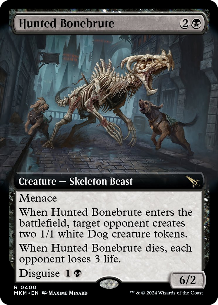 Hunted Bonebrute (Extended Art) [Murders at Karlov Manor] | The CG Realm