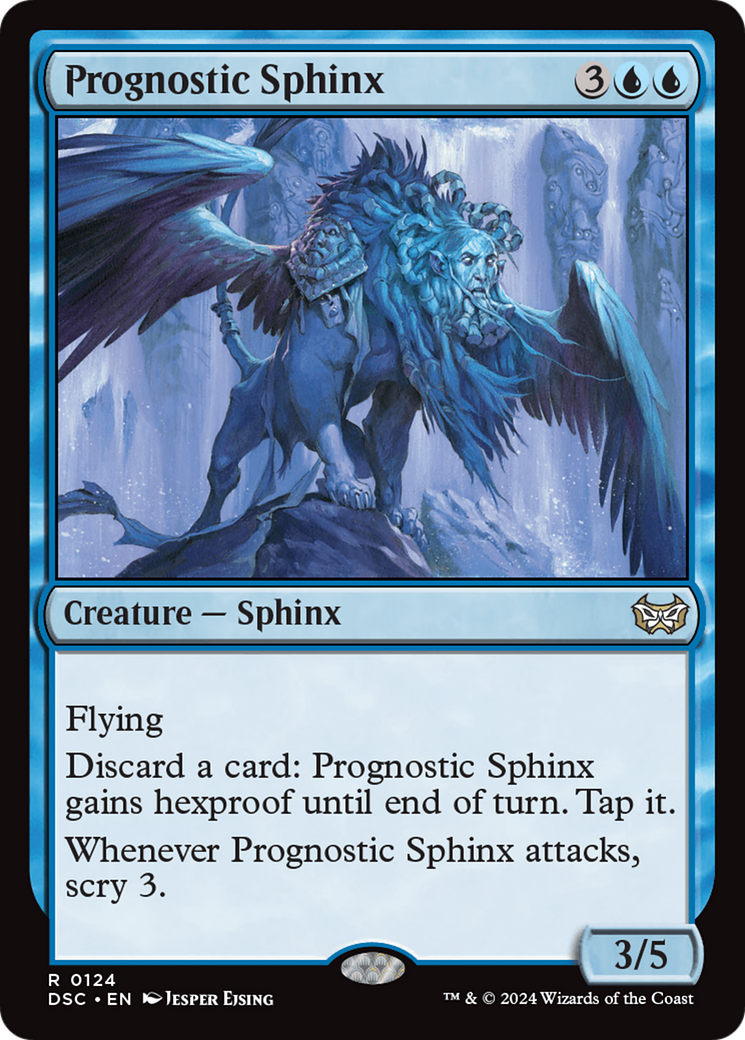 Prognostic Sphinx [Duskmourn: House of Horror Commander] | The CG Realm