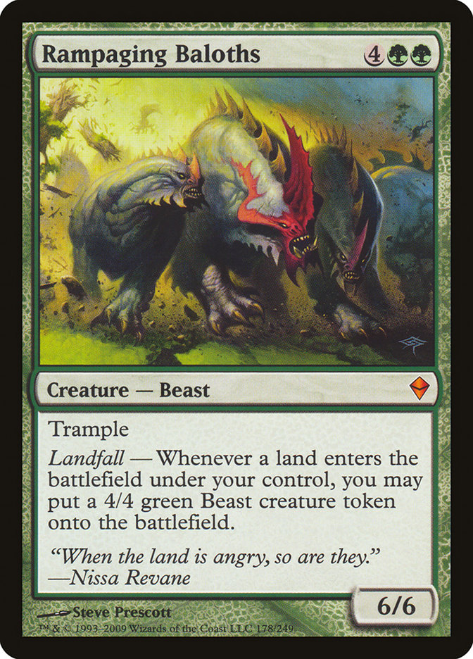 Rampaging Baloths (Oversized) [Oversize Cards] | The CG Realm