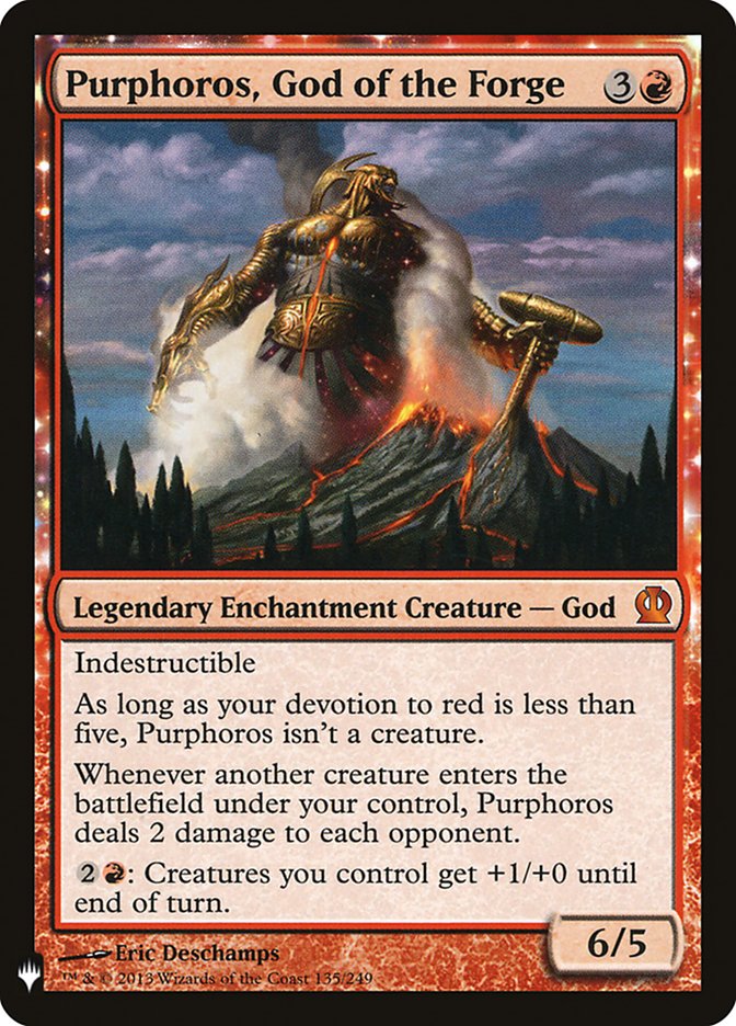 Purphoros, God of the Forge [Mystery Booster] | The CG Realm