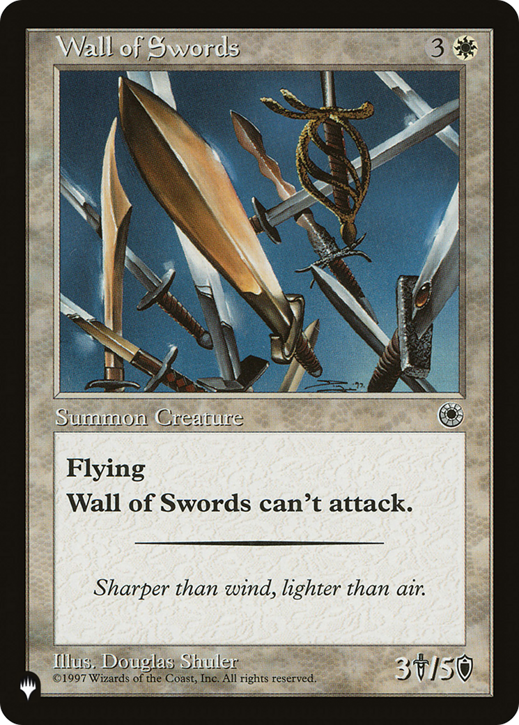 Wall of Swords [The List Reprints] | The CG Realm